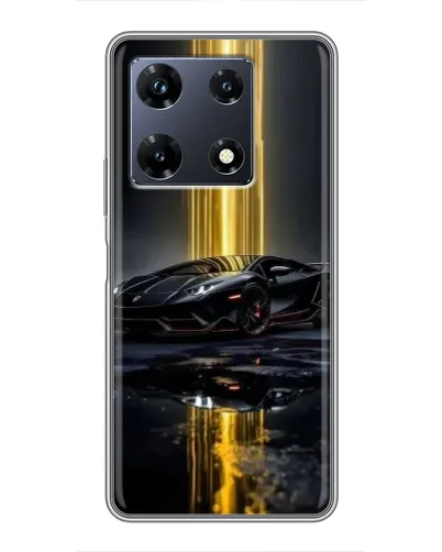 Чехол для Infinix Note 30 Pro с картинкой «Ночной Lamborghini драйв» Чехол для Infinix Note 30 Pro с картинкой «Ночной Lamborghini драйв»