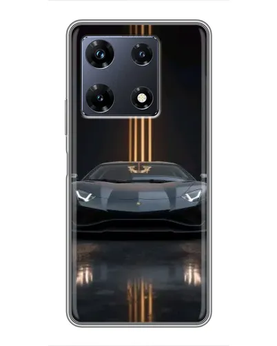 Чехол для Infinix Note 30 Pro с картинкой «Lamborghini золотые линии» Чехол для Infinix Note 30 Pro с картинкой «Lamborghini золотые линии»