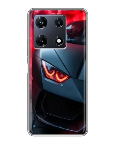 Чехол для Infinix Note 30 Pro с картинкой «Lamborghini красное сияние» Чехол для Infinix Note 30 Pro с картинкой «Lamborghini красное сияние»