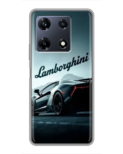 Чехол для Infinix Note 30 Pro с картинкой «Классическая надпись Lamborghini» Чехол для Infinix Note 30 Pro с картинкой «Классическая надпись Lamborghini»