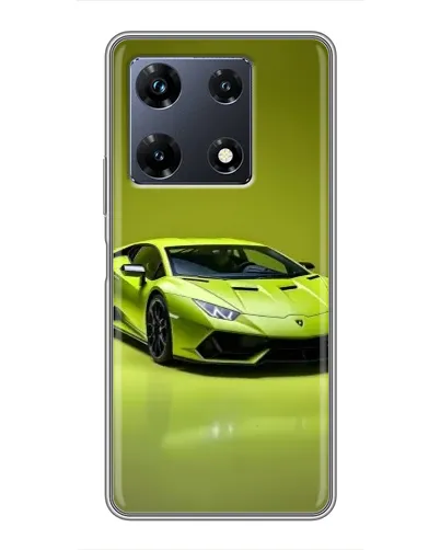 Чехол для Infinix Note 30 Pro с картинкой «Салатовый Lamborghini Huracan» Чехол для Infinix Note 30 Pro с картинкой «Салатовый Lamborghini Huracan»