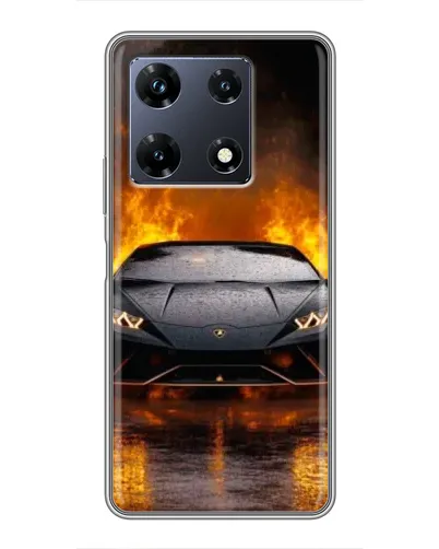 Чехол для Infinix Note 30 Pro с картинкой «Lamborghini в огне» Чехол для Infinix Note 30 Pro с картинкой «Lamborghini в огне»