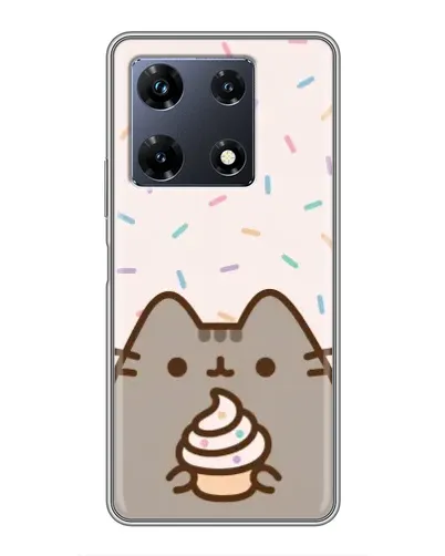 Чехол для Infinix Note 30 Pro с картинкой «Пушин с кексом» Чехол для Infinix Note 30 Pro с картинкой «Пушин с кексом»