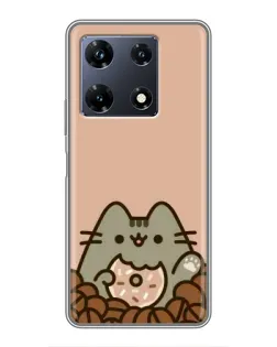Чехол для Infinix Note 30 Pro с картинкой «Кофейный Пушин» Чехол для Infinix Note 30 Pro с картинкой «Кофейный Пушин»