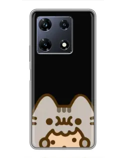 Чехол для Infinix Note 30 Pro с картинкой «Пушин на черном» Чехол для Infinix Note 30 Pro с картинкой «Пушин на черном»