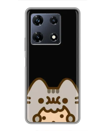 Чехол для Infinix Note 30 Pro с картинкой «Пушин на черном» Чехол для Infinix Note 30 Pro с картинкой «Пушин на черном»