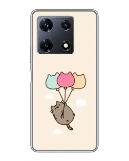 Чехол для Infinix Note 30 Pro с картинкой «Пушин на шариках» Чехол для Infinix Note 30 Pro с картинкой «Пушин на шариках»