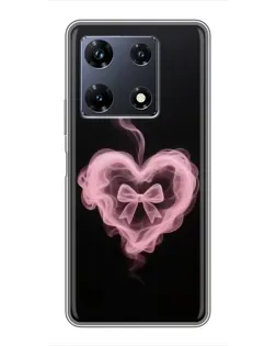 Чехол для Infinix Note 30 Pro с картинкой «Дымчатое сердце» Чехол для Infinix Note 30 Pro с картинкой «Дымчатое сердце»