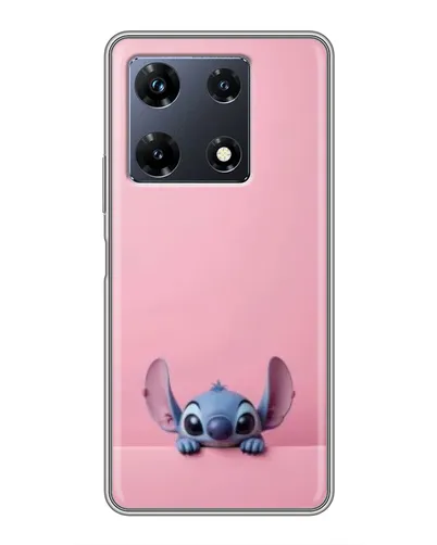 Чехол для Infinix Note 30 Pro с картинкой «Stitch выглядывает»