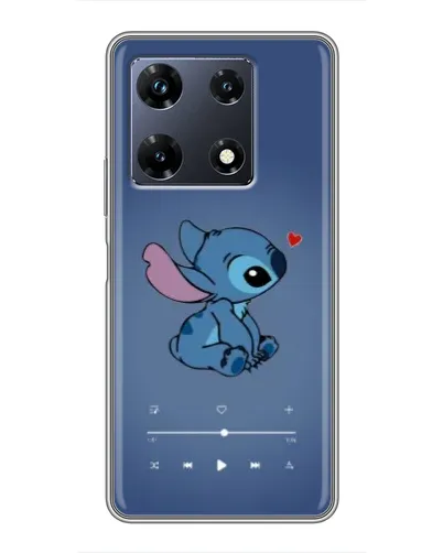 Чехол для Infinix Note 30 Pro с картинкой «Музыкальный Stitch»