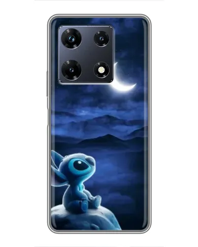 Чехол для Infinix Note 30 Pro с картинкой «Лунная ночь Стича»