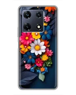 Чехол для Infinix Note 30 Pro с картинкой «Цветочная феерия» Чехол для Infinix Note 30 Pro с картинкой «Цветочная феерия»