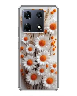 Чехол для Infinix Note 30 Pro с картинкой «Белые сухоцветы» Чехол для Infinix Note 30 Pro с картинкой «Белые сухоцветы»