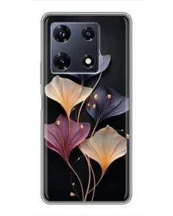 Чехол для Infinix Note 30 Pro с картинкой «Лиловые цветы грации» Чехол для Infinix Note 30 Pro с картинкой «Лиловые цветы грации»