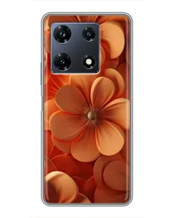 Чехол для Infinix Note 30 Pro с картинкой «Оранжевый макро цветок» Чехол для Infinix Note 30 Pro с картинкой «Оранжевый макро цветок»