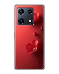 Чехол для Infinix Note 30 Pro с картинкой «Маковые соцветия» Чехол для Infinix Note 30 Pro с картинкой «Маковые соцветия»