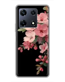Чехол для Infinix Note 30 Pro с картинкой «Розовая ветка сакуры» Чехол для Infinix Note 30 Pro с картинкой «Розовая ветка сакуры»