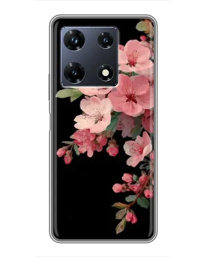 Чехол для Infinix Note 30 Pro с картинкой «Розовая ветка сакуры»