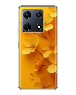 Чехол для Infinix Note 30 Pro с картинкой «Золотые лепестки» Чехол для Infinix Note 30 Pro с картинкой «Золотые лепестки»