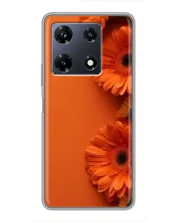 Чехол для Infinix Note 30 Pro с картинкой «Оранжевые герберы» Чехол для Infinix Note 30 Pro с картинкой «Оранжевые герберы»