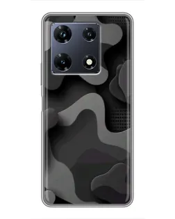 Чехол для Infinix Note 30 Pro с картинкой «Темный абстрактный камуфляж» Чехол для Infinix Note 30 Pro с картинкой «Темный абстрактный камуфляж»
