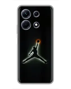 Чехол для Infinix Note 30 с картинкой «Jordan Gradient Logo» Чехол для Infinix Note 30 с картинкой «Jordan Gradient Logo»