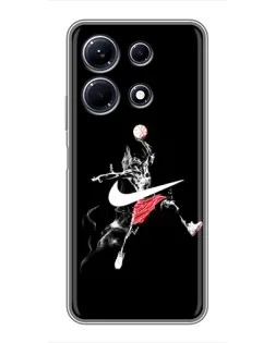 Чохол для Infinix Note 30 з картинкою «Jordan Jumpman»