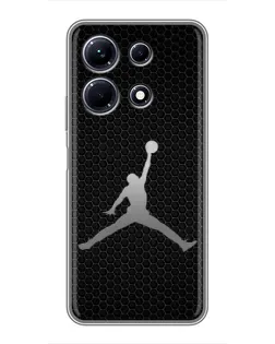 Чохол для Infinix Note 30 з картинкою «Jordan Dark Carbon»