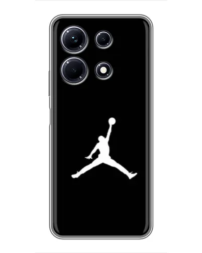 Чохол для Infinix Note 30 з картинкою «Jordan Silhouette»