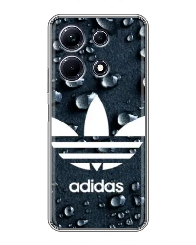 Чохол для Infinix Note 30 з картинкою «Adidas Trefoil Blue»