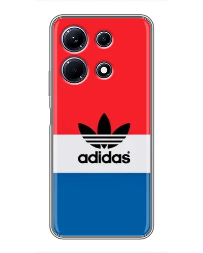 Чохол для Infinix Note 30 з картинкою «Ретро блоки Adidas»