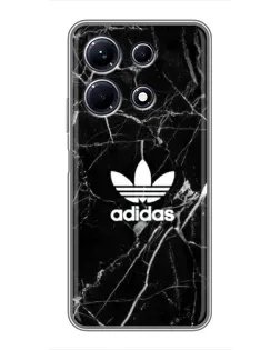 Чохол для Infinix Note 30 з картинкою «Білий мармур Adidas» Чохол для Infinix Note 30 з картинкою «Білий мармур Adidas»