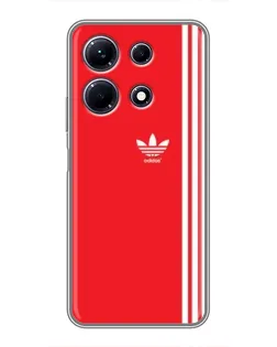 Чохол для Infinix Note 30 з картинкою «Червоний мінімалізм Adidas» Чохол для Infinix Note 30 з картинкою «Червоний мінімалізм Adidas»