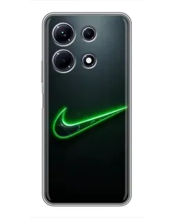 Чохол для Infinix Note 30 з картинкою «Неоновий контур Nike» Чохол для Infinix Note 30 з картинкою «Неоновий контур Nike»