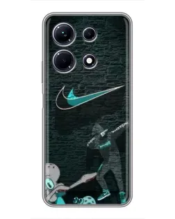 Чохол для Infinix Note 30 з картинкою «Спортивний арт Nike» Чохол для Infinix Note 30 з картинкою «Спортивний арт Nike»