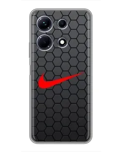 Чохол для Infinix Note 30 з картинкою «Nike — карбонова сітка» Чохол для Infinix Note 30 з картинкою «Nike — карбонова сітка»
