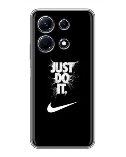 Чохол для Infinix Note 30 з картинкою «Текстовий принт Nike» Чохол для Infinix Note 30 з картинкою «Текстовий принт Nike»