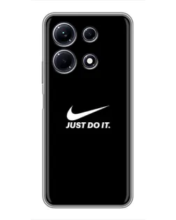 Чохол для Infinix Note 30 з картинкою «Мінімалізм від Nike» Чохол для Infinix Note 30 з картинкою «Мінімалізм від Nike»