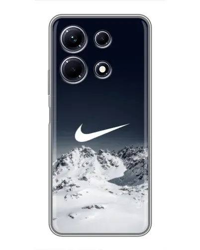 Чохол для Infinix Note 30 з картинкою «Nike — зимові гори» Чохол для Infinix Note 30 з картинкою «Nike — зимові гори»