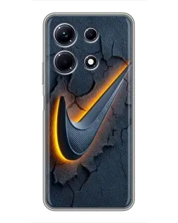 Чохол для Infinix Note 30 з картинкою «Об'ємний логотип Найк» Чохол для Infinix Note 30 з картинкою «Об'ємний логотип Найк»