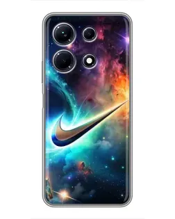 Чохол для Infinix Note 30 з картинкою «Космічний Nike Swoosh» Чохол для Infinix Note 30 з картинкою «Космічний Nike Swoosh»