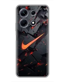 Чохол для Infinix Note 30 з картинкою «Nike — ефект розломів» Чохол для Infinix Note 30 з картинкою «Nike — ефект розломів»