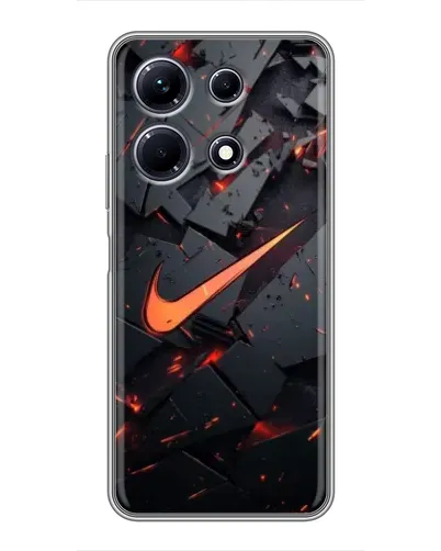 Чохол для Infinix Note 30 з картинкою «Nike — ефект розломів» Чохол для Infinix Note 30 з картинкою «Nike — ефект розломів»
