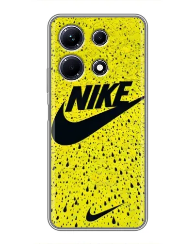 Чохол для Infinix Note 30 з картинкою «Жовтий текстурний Nike» Чохол для Infinix Note 30 з картинкою «Жовтий текстурний Nike»