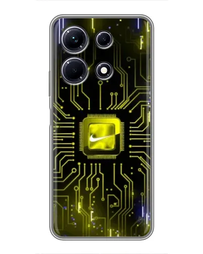 Чохол для Infinix Note 30 з картинкою «Nike — золота іскра» Чохол для Infinix Note 30 з картинкою «Nike — золота іскра»