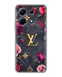 Чехол для Infinix Note 30 с картинкой «Цветочный Louis Vuitton» Чехол для Infinix Note 30 с картинкой «Цветочный Louis Vuitton»