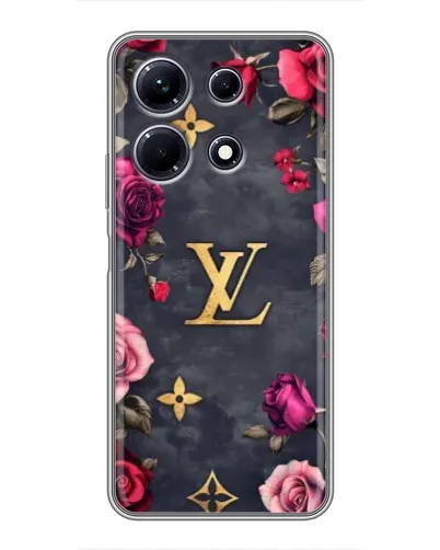 Чохол для Infinix Note 30 з картинкою «Квітковий Louis Vuitton» Чохол для Infinix Note 30 з картинкою «Квітковий Louis Vuitton»