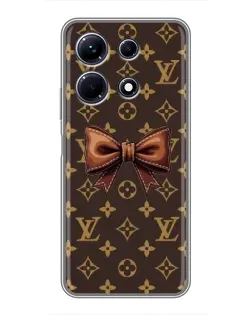 Чохол для Infinix Note 30 з картинкою «LV з бантом»