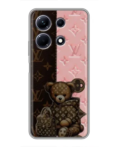 Чохол для Infinix Note 30 з картинкою «Ведмедик у стилі LV» Чохол для Infinix Note 30 з картинкою «Ведмедик у стилі LV»