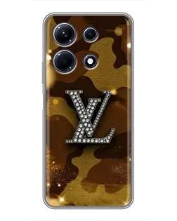 Чохол для Infinix Note 30 з картинкою «Камуфляжний Louis Vuitton»
